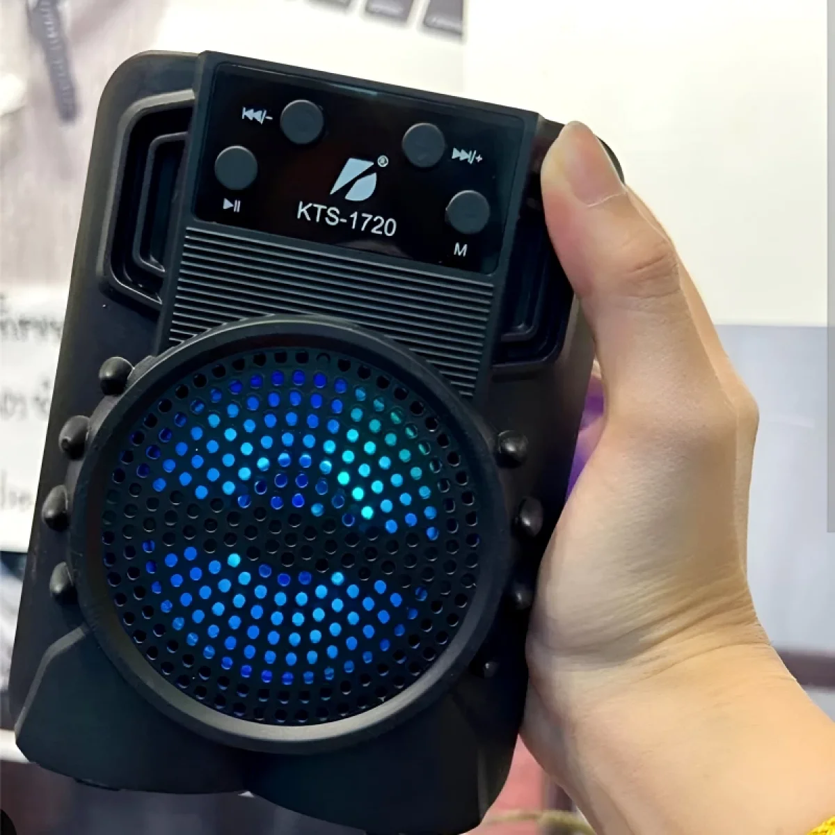 Rgb Işıklı 3 İnç Hoparlör Taşınabilir Bluetooth Hoparlor