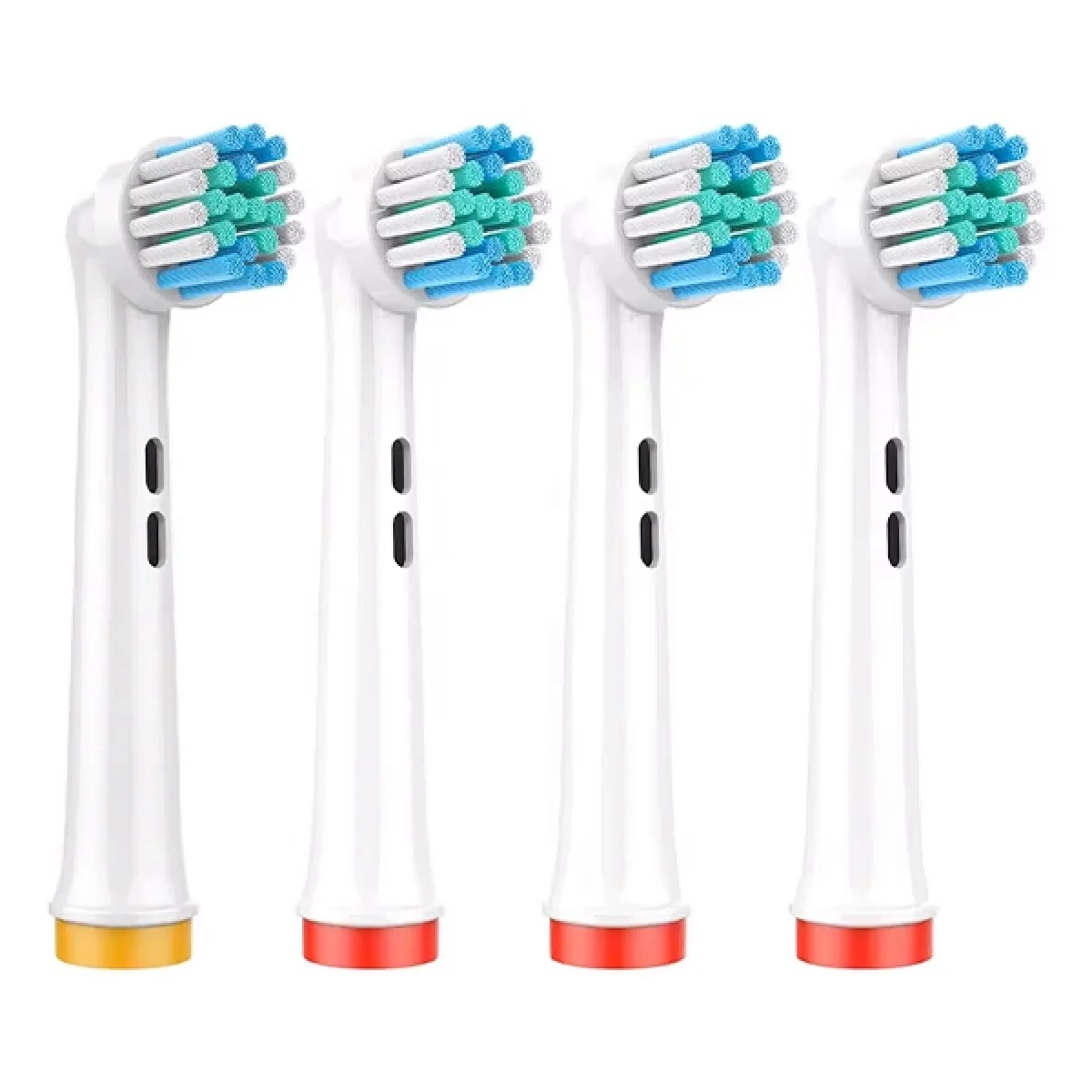 Şarjlı ve Pilli Diş Fırçası Uyumlu Diş Fırçası Yedek Başlığı 4 Lü