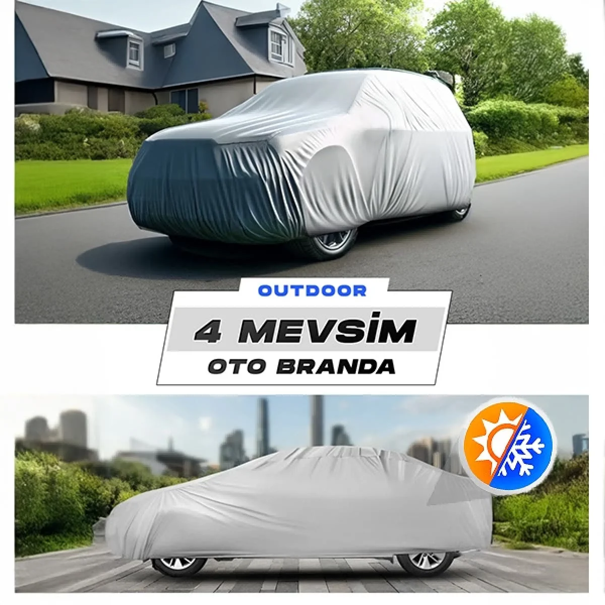 Sedan Hatchback Uyumlu Oto Araba Araç Brandası