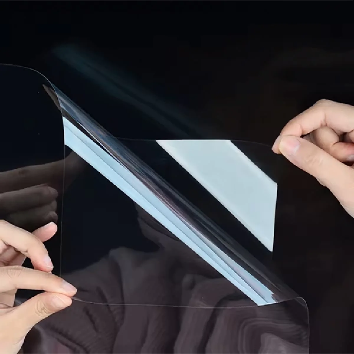 Şeffaf Yapışkanlı Yüzey Koruma Folyosu 60cm x 5mt