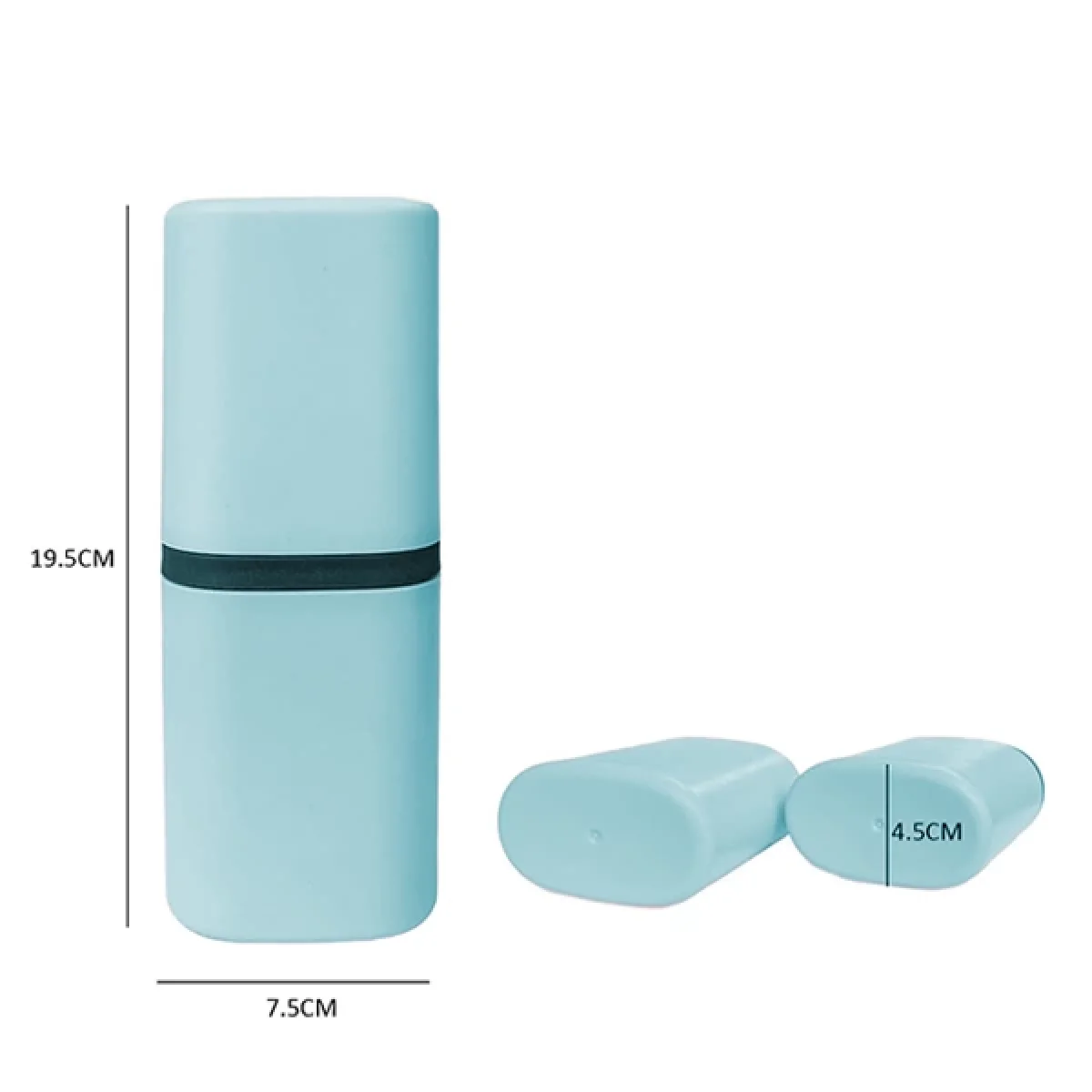 Seyahat Tipi Diş Macunu ve Diş Fırçası Kabı