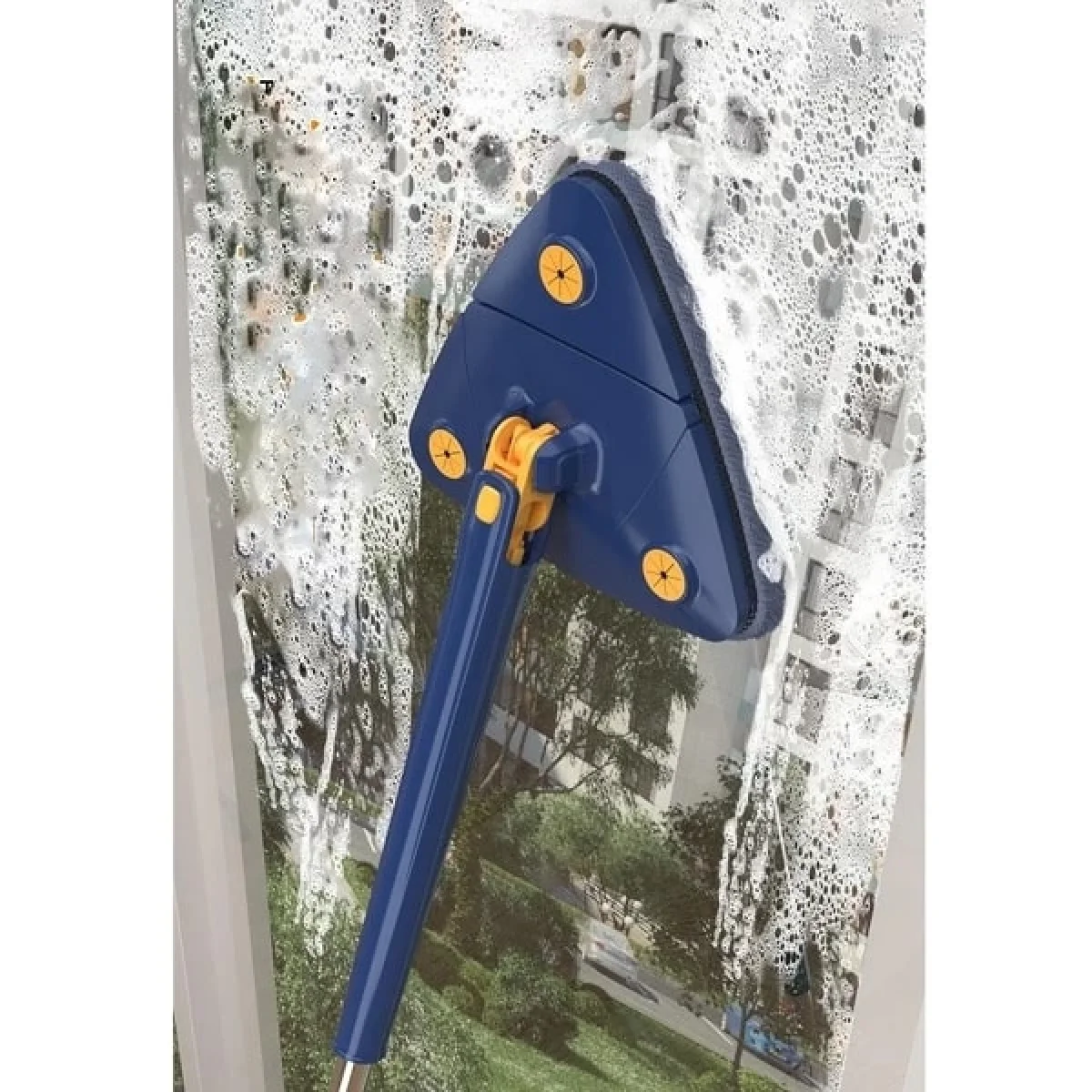 Sıkmalı Üçgen Mop Cam Duvar Zemin Temizleyici