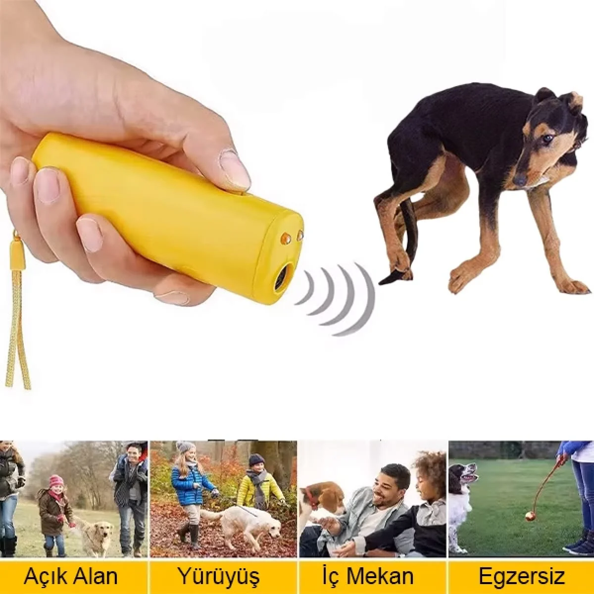 Ultrasonik Köpek Kovucu Cihaz Köpek Savar