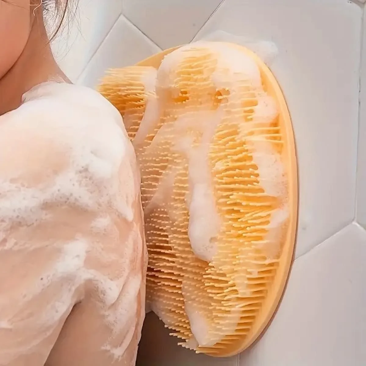 Vantuzlu Banyo Fırçası ve Masaj Pedi