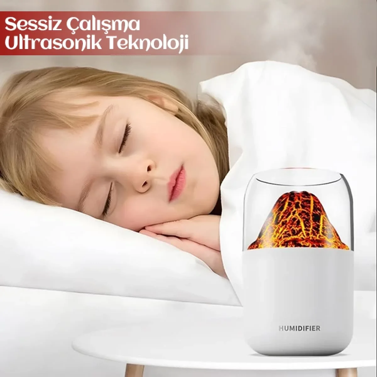 Yanardağ Hava Nemlendirici Buhar Aroma Makinesi