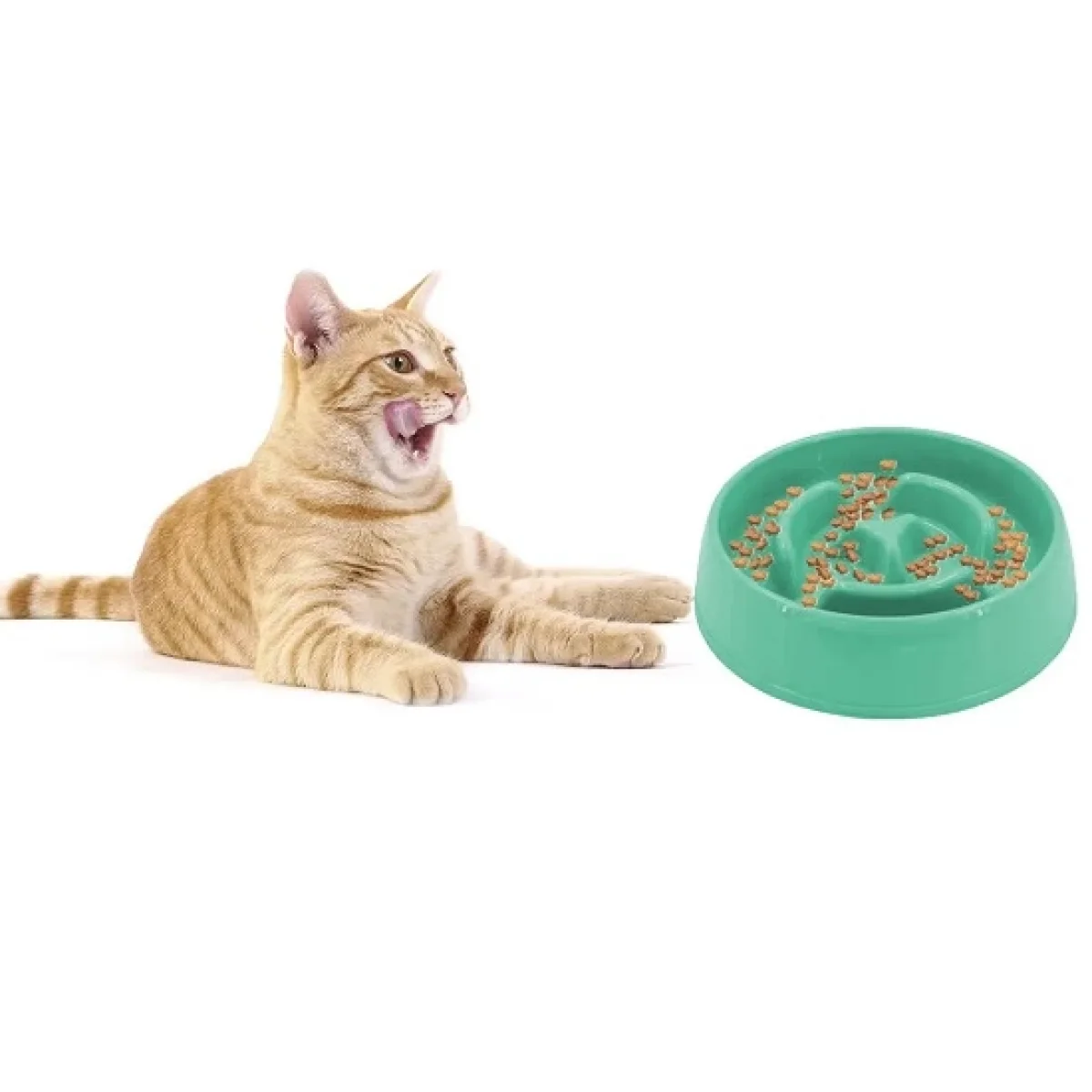 Yavaş Yeme Kedi Köpek Mama Kabı 775 ml