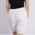 %100 Pamuk Yıkanabilir Paçalı Hasta Külodu Lastikli XL