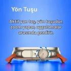 10 Kordonlu Ultra 10 Akıllı Saat Yüksek Çözünürlük Ekran Kaliteli Hoparlör Mikrofon 49 Mm