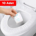 10 Lu Hijyenik Klozet Örtüsü Lastikli Kılıf