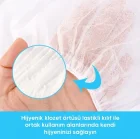 10 Lu Hijyenik Klozet Örtüsü Lastikli Kılıf