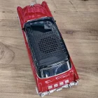 1955 Model Klasik Araba Bluetooth Hoparlör Speaker 10 Watt Fm Radyo Sd Kart USB Kırmızı