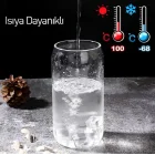 2 Adet Cam Pipetli Kola Kutusu Borosilikat Bardak