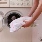 3 Adet Çamaşır Yıkama Filesi Renkli Fermuarlı