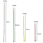 30 Lu Renkli Kablo Kelepçe Seti Cırt Kablo Bağı