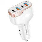 4 Girişli 96W Type-c Usb Araç Çakmaklık 3.0 Oto Hızlı Şarj Soketi Araba Çakmaklık Şarjı