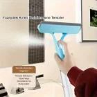 4 ü 1 Arada Çift Taraflı Kazıyıcılı Spreyli Cam Silme ve Fırça Apratı