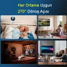4K 1080P Taşınabilir Sinema Projektörü Ev Sineması Bluetooth Android Projeksiyon Cihazı