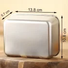 5 Adet Paslanmaz Çelik Kase Çelik Kamp Yemek Tabağı