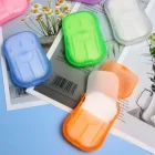 5 Paket Renkli 100 Yaprak Yıkama Kağıt Sabun Elde Eriyen Parfümlü