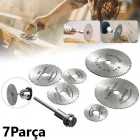 7 Parça Mini Testere Bıçak Ahşap Alüminyum Kesici