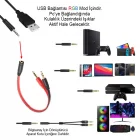 9D Led Işıklı Pro Oyuncu Kulaklığı Gaming Kulaklık Kulak Üstü Kafa Üstü Kulaklık