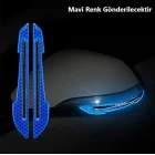 Araba Ayna Çarpma Koruyucu Reflektif Şerit Mavi