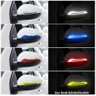 Araba Ayna Çarpma Koruyucu Reflektif Şerit Sarı