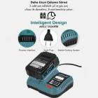 Assur 21v 6 Başlıklı Set Taşlama Somun Sıkma Tilki Kuyruğu Dal Budama Vidalama Lastik Şişirme Pompası