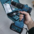 Assur 21v 6 Başlıklı Set Taşlama Somun Sıkma Tilki Kuyruğu Dal Budama Vidalama Lastik Şişirme Pompası