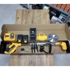 Assur 21v Çift Akülü Uzatma Kollu Çalı Ot Çim Biçme Makinesi Şarjlı Tırpan Şarjlı Çim Kesme Makinesi