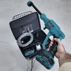 Assur 21v Kömürsüz Motor Yüksek Basınçlı Çift Akülü Oto Araba Yıkama Makinesi Şarjlı