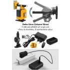 Assur 360 Derece 12 Köşe Otomatik Hizalamalı Yeşil Çizgili Su Terazili Lazer Metre Hizalama