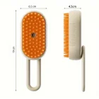 Buharlı Kedi Köpek Yıkama Fırçası Tarağı