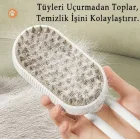 Buharlı Kedi Köpek Yıkama Fırçası Tarağı