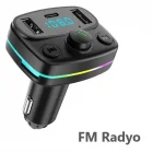 Car X16 Bluetooth Transmitter Fm Radyo Araç Kiti