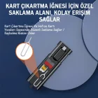 Cep Tipi 60w Bas Aç Type-C İphone Micro Usb Hızlı Şarj Kablo Seti