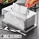 Clear Peçete Organizeri Şeffaf Peçetelik