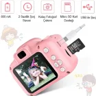 Cmr9 Çocuk Fotoğraf Makinesi 1080p Hd Pembe