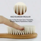 Doğal Bebek Keçi Kılı Tarak Keçi Kılı Bebek Fırçası