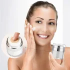 Doldurulabilir Vakumlu Pompalı Krem Fondoten Sıvı Kozmetik Şişesi