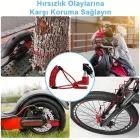 Ekstra Güçlü Motosiklet ve Scooter Disk Kilidi