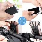 Esnek Silikon Örümcek Bisiklet Telefon Tutucu