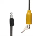 İnce Bisiklet Kilidi Anahtarlı 7mm x 65 cm