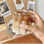 Isıya Dayanıklı Borosilikat Boncuk Şekilli Bardak