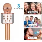Karaoke Bluetooth Mikrofon Speaker Rose Gold