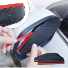 Karbon Desenli Araba Ayna Yağmur Koruyucu