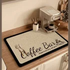 Kaymaz Diatom Su Emici Bulaşık Kurutma Matı