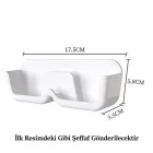 Kendinden Yapışkanlı Şeffaf Gözlük Standı