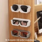 Kendinden Yapışkanlı Şeffaf Gözlük Standı