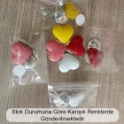 Klozet Basma Buton Düğmesi Kalp Klozet Kapağı Kulpu Sifon Kulpu